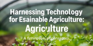 Harnessing Technology for Sustainable Agriculture: A Comprehensive Guide Harnessing Technology for Sustainable Agriculture: A Comprehensive Guide