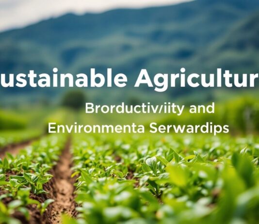 Sustainable Agriculture: Balancing Productivity and Environmental Stewardship Sustainable Agriculture: Balancing Productivity and Environmental Stewardship