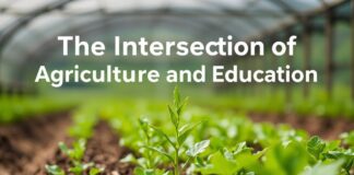 The Intersection of Agriculture and Education: Cultivating a Sustainable Future The Intersection of Agriculture and Education: Nurturing a Sustainable Future