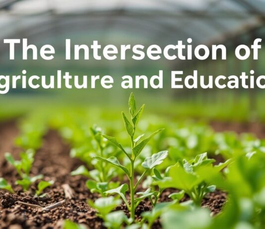 The Intersection of Agriculture and Education: Cultivating a Sustainable Future The Intersection of Agriculture and Education: Nurturing a Sustainable Future