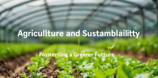 The Intersection of Agriculture and Sustainability: Cultivating a Greener Future The Intersection of Agriculture and Sustainability: Fostering a Greener Future