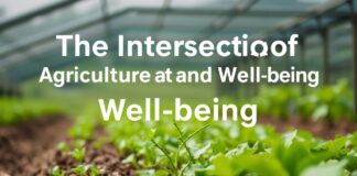 The Intersection of Agriculture and Well-being: Cultivating a Sustainable Future The Intersection of Agriculture and Well-being: Cultivating a Sustainable Future