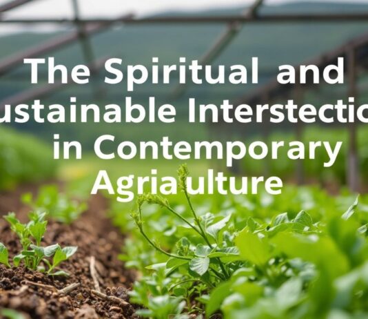 The Spiritual and Sustainable Intersection in Modern Agriculture The Spiritual and Sustainable Intersection in Contemporary Agriculture