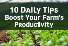 10 Daily Tips to Boost Your Farm’s Productivity 10 Daily Tips to Boost Your Farm's Productivity