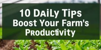 10 Daily Tips to Boost Your Farm’s Productivity 10 Daily Tips to Boost Your Farm's Productivity