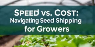 Speed vs. Cost: Navigating Seed Shipping for Farmers Speed vs. Cost: Navigating Seed Shipping for Growers