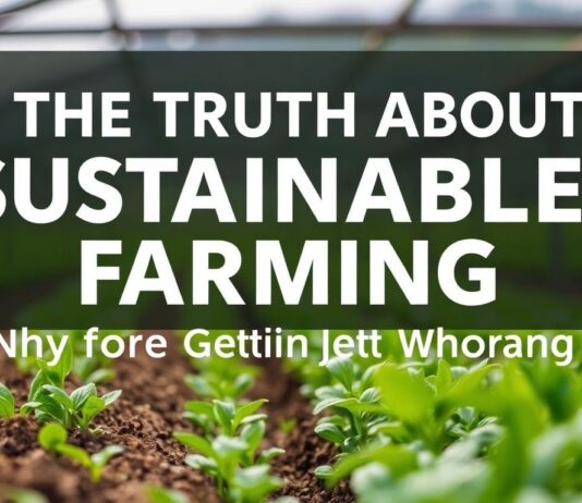 The Dirt on Sustainable Farming: Why We’re Doing It Wrong The Truth About Sustainable Farming: Why We're Getting It Wrong