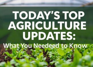 Today’s Top Agriculture Updates: What You Need to Know Today's Top Agriculture Updates: What You Need to Know