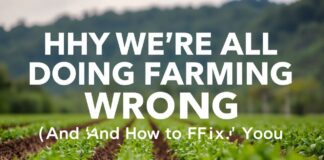 Why We’re All Doing Farming Wrong (And How to Fix It) Why We're All Doing Farming Wrong (And How to Fix It)