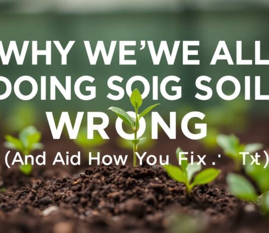 Why We’re All Doing Soil Wrong (And How to Fix It) Why We're All Doing Soil Wrong (And How to Fix It)