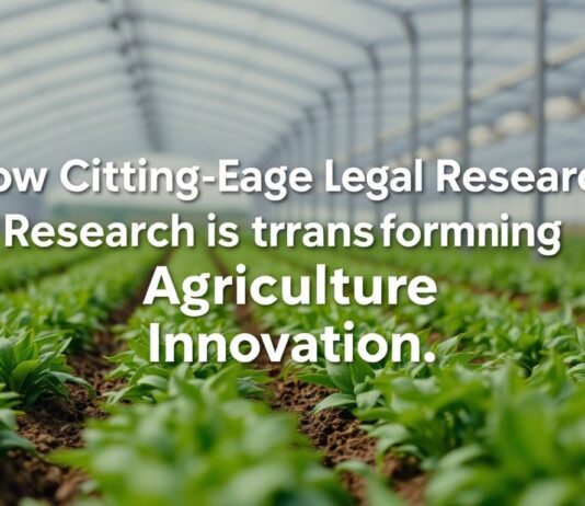 How Cutting-Edge Legal Research Is Transforming Agricultural Innovation How Cutting-Edge Legal Research Is Transforming Agricultural Innovation
