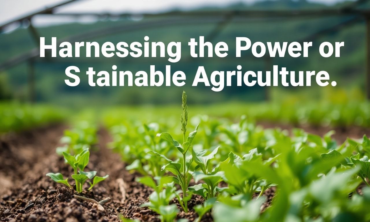 Harnessing the Power of Sustainable Agriculture: Innovations and Practices