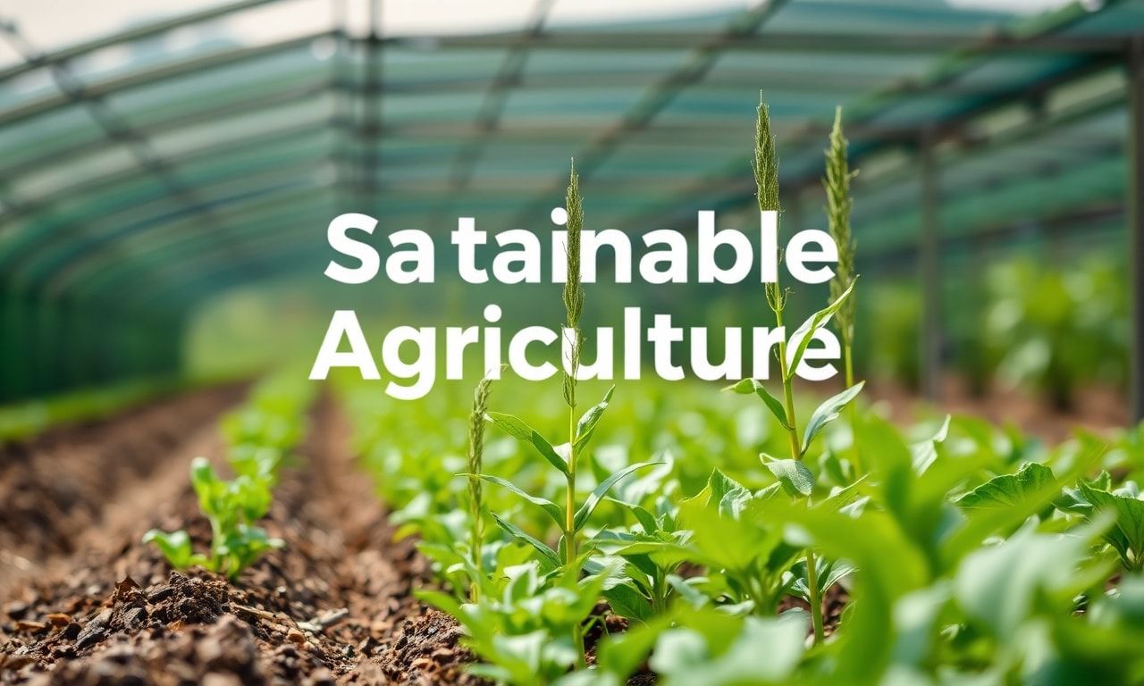 Sustainable Agriculture: Innovations and Practices for a Greener Future