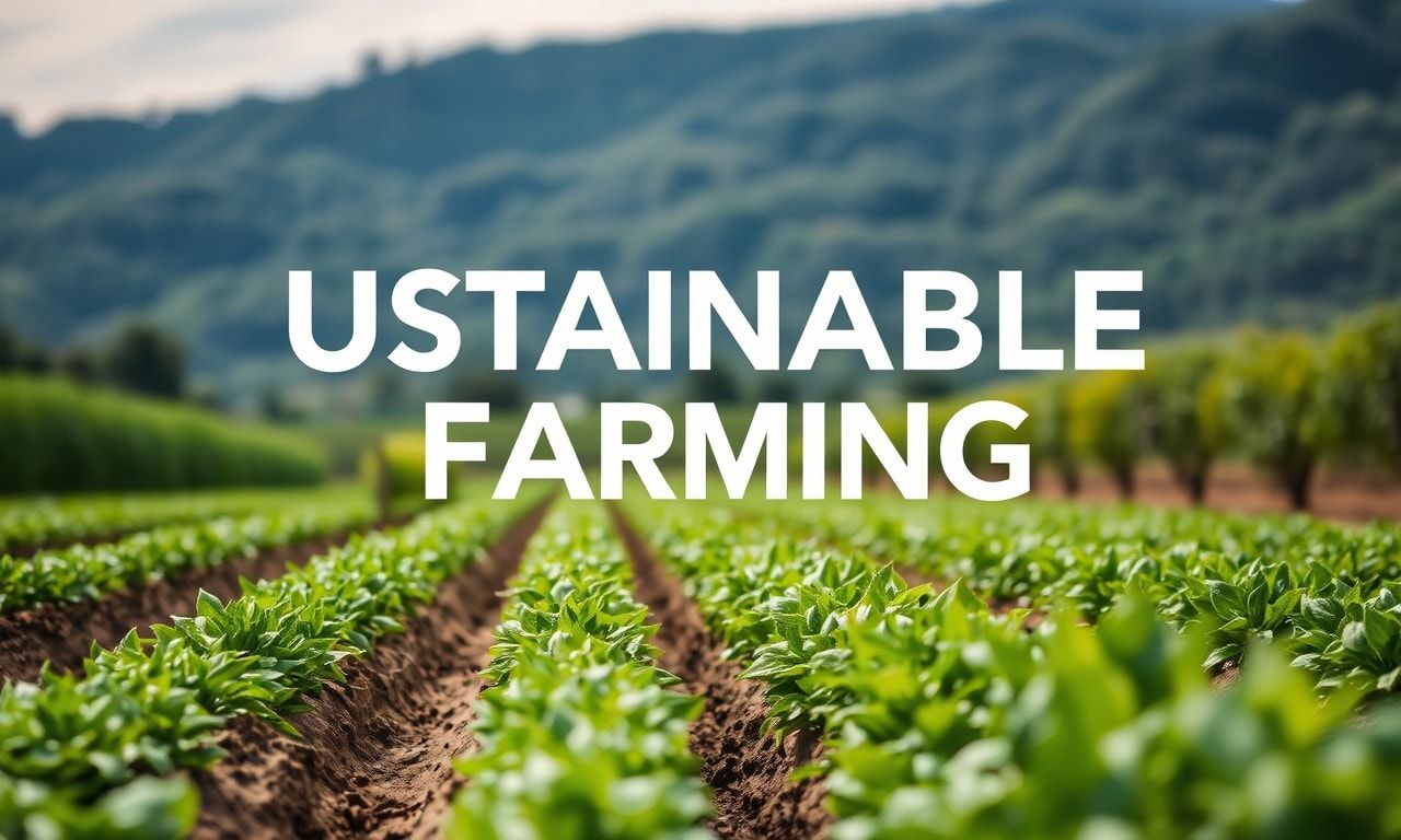 Sustainable Farming: Balancing Productivity and Environmental Stewardship
