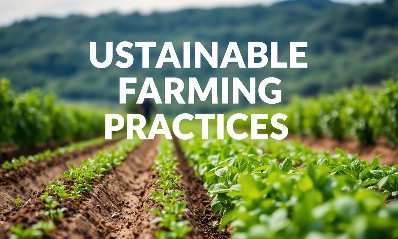 Sustainable Farming Practices: A Path to a Greener Future