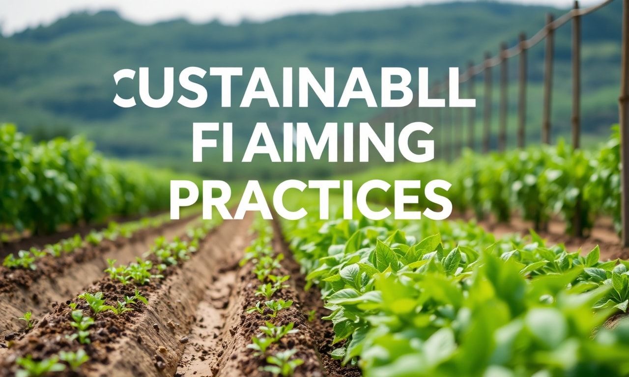 Sustainable Farming Practices: A Pathway to a Greener Future