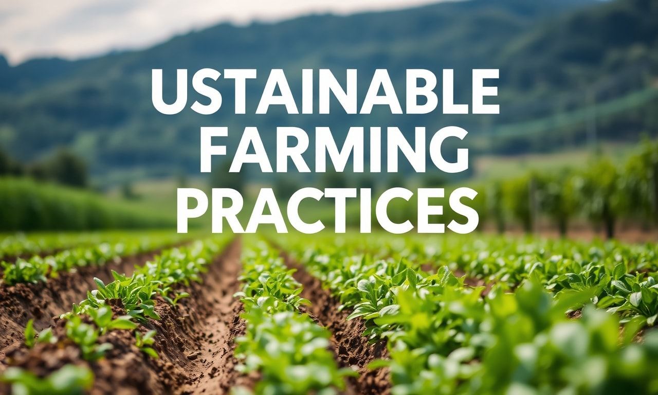 Sustainable Farming Practices: Nurturing the Land and the Future