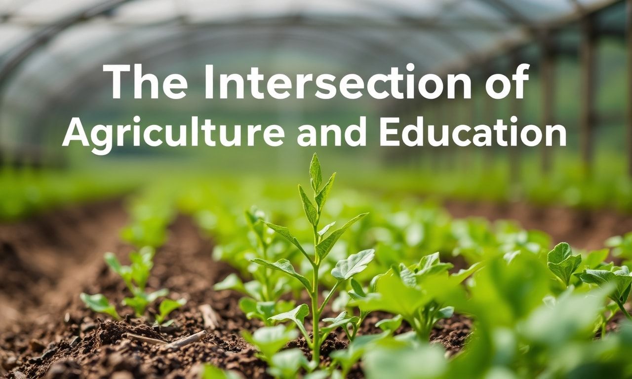 The Intersection of Agriculture and Education: Cultivating a Sustainable Future
