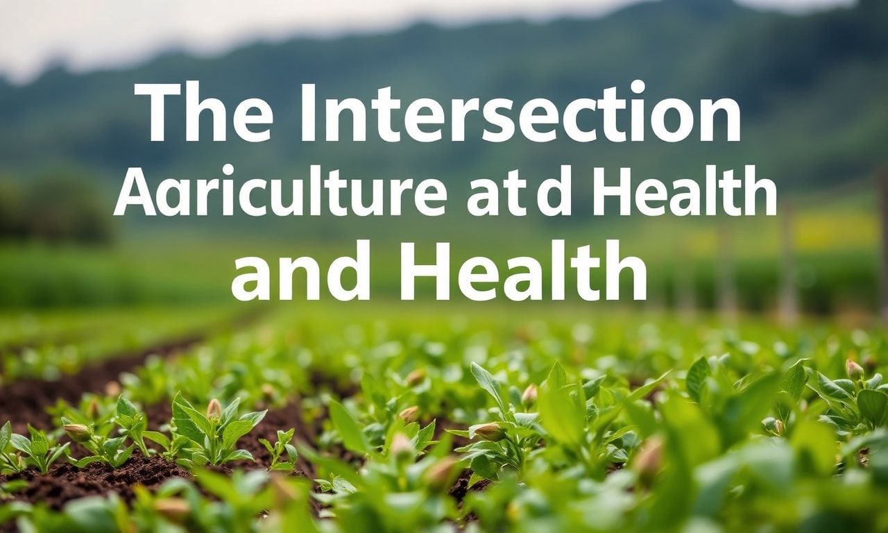 The Intersection of Agriculture and Health: A Holistic Approach to Rural Well-being