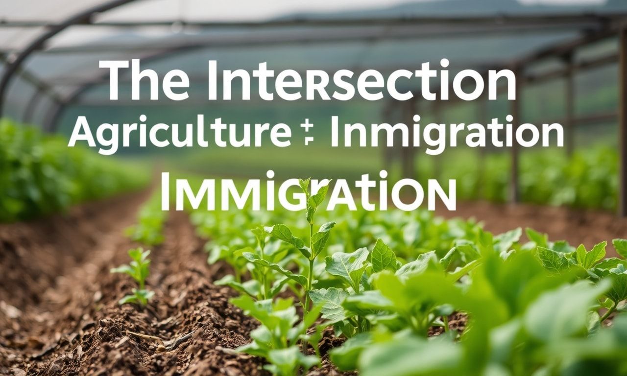 The Intersection of Agriculture and Immigration: Cultivating a Sustainable Future
