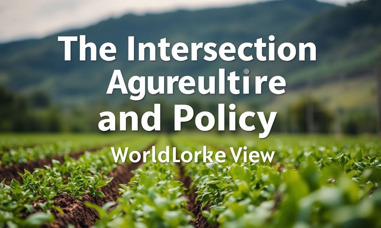 The Intersection of Agriculture and Policy: A Global Perspective