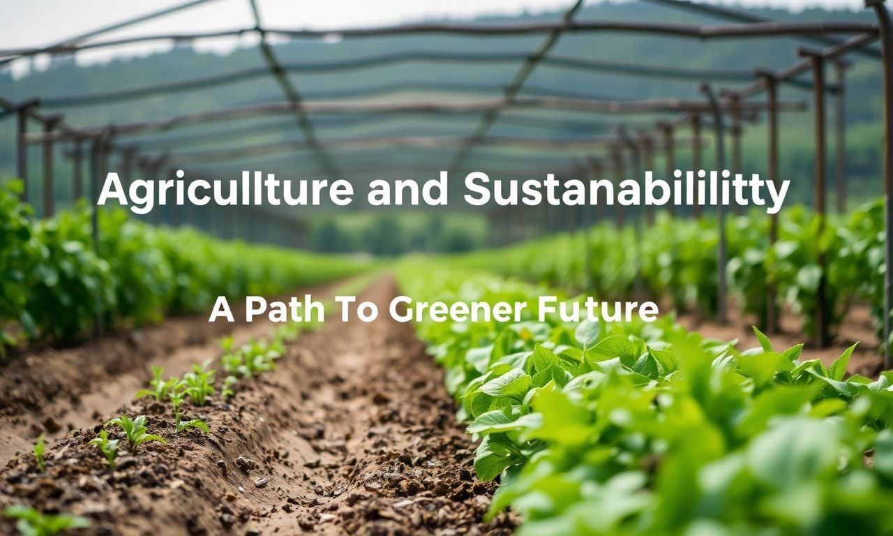 The Intersection of Agriculture and Sustainability: A Path to a Greener Future