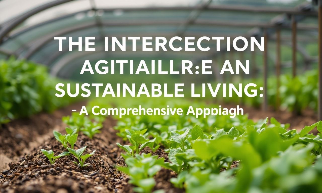 The Intersection of Agriculture and Sustainable Living: A Holistic Approach