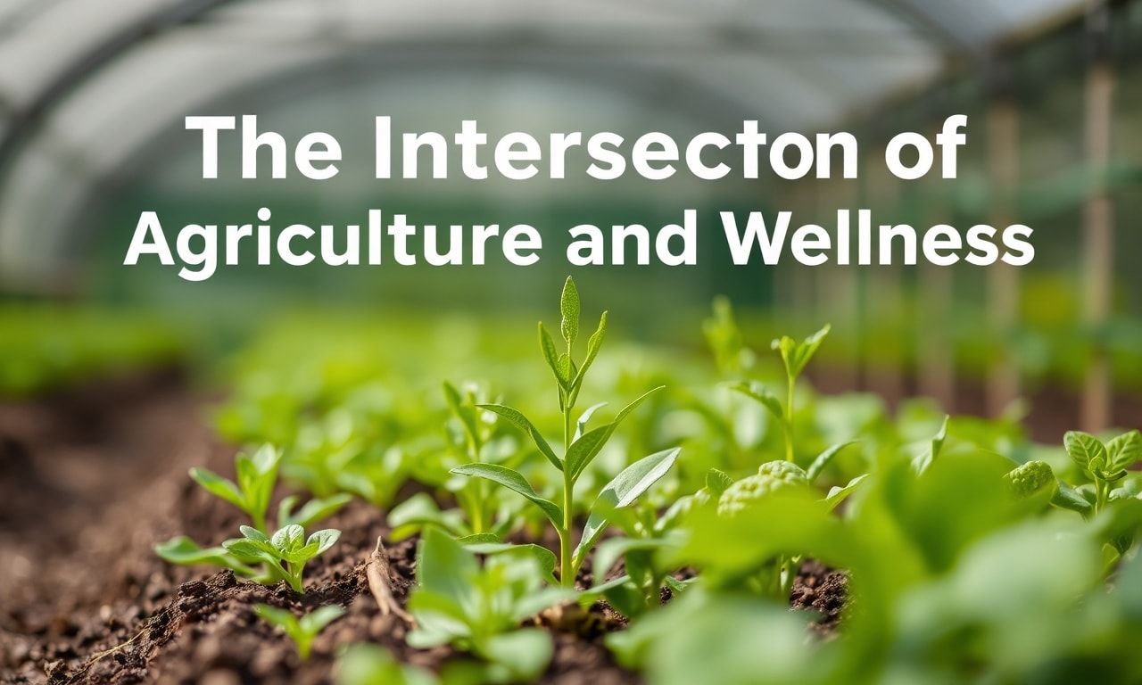 The Intersection of Agriculture and Wellness: Cultivating a Sustainable Future