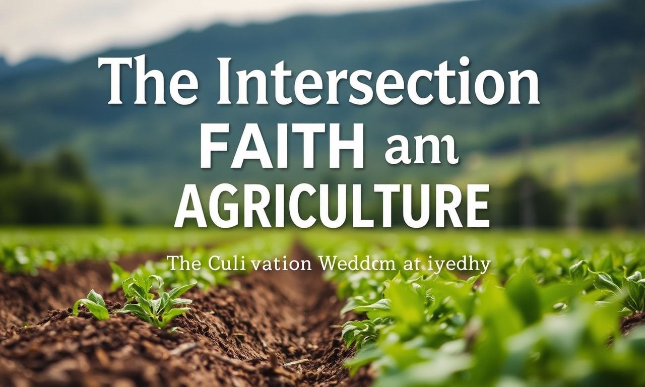 The Intersection of Faith and Farming: Cultivating the Land with Wisdom