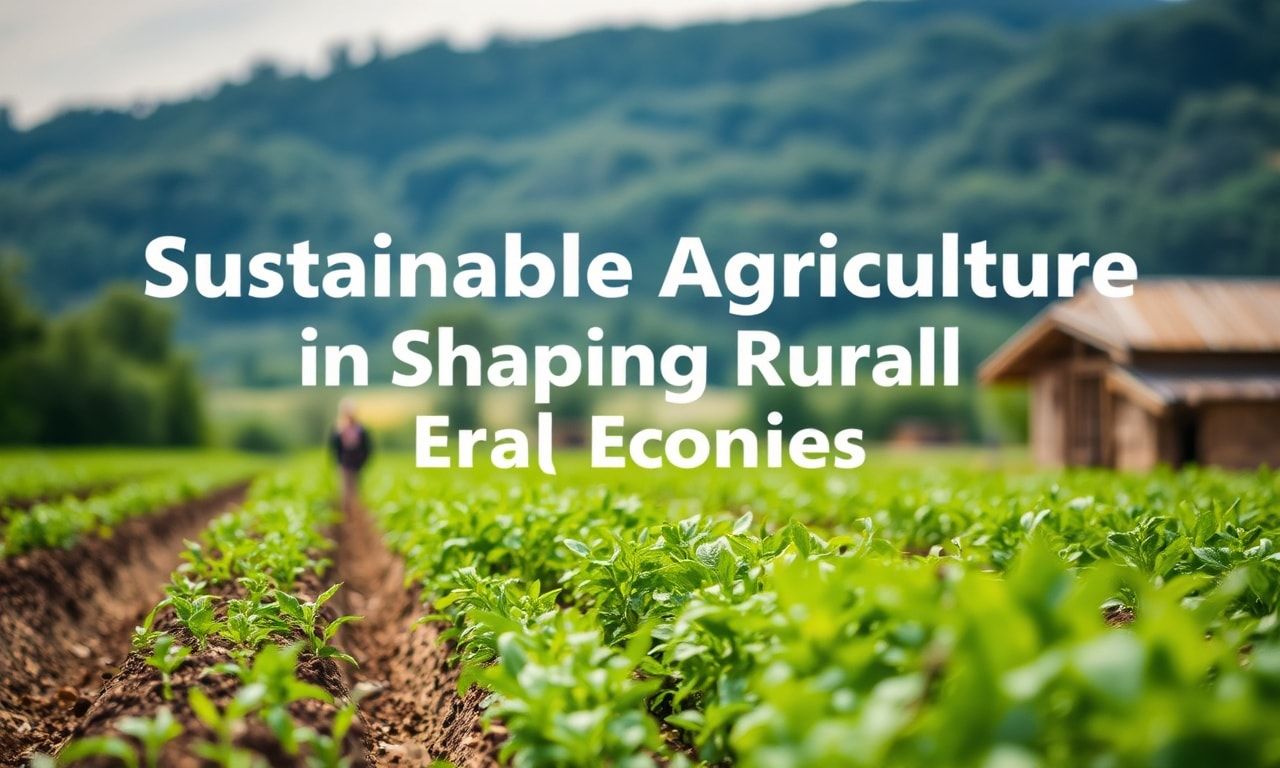 The Role of Sustainable Agriculture in Shaping Rural Economies