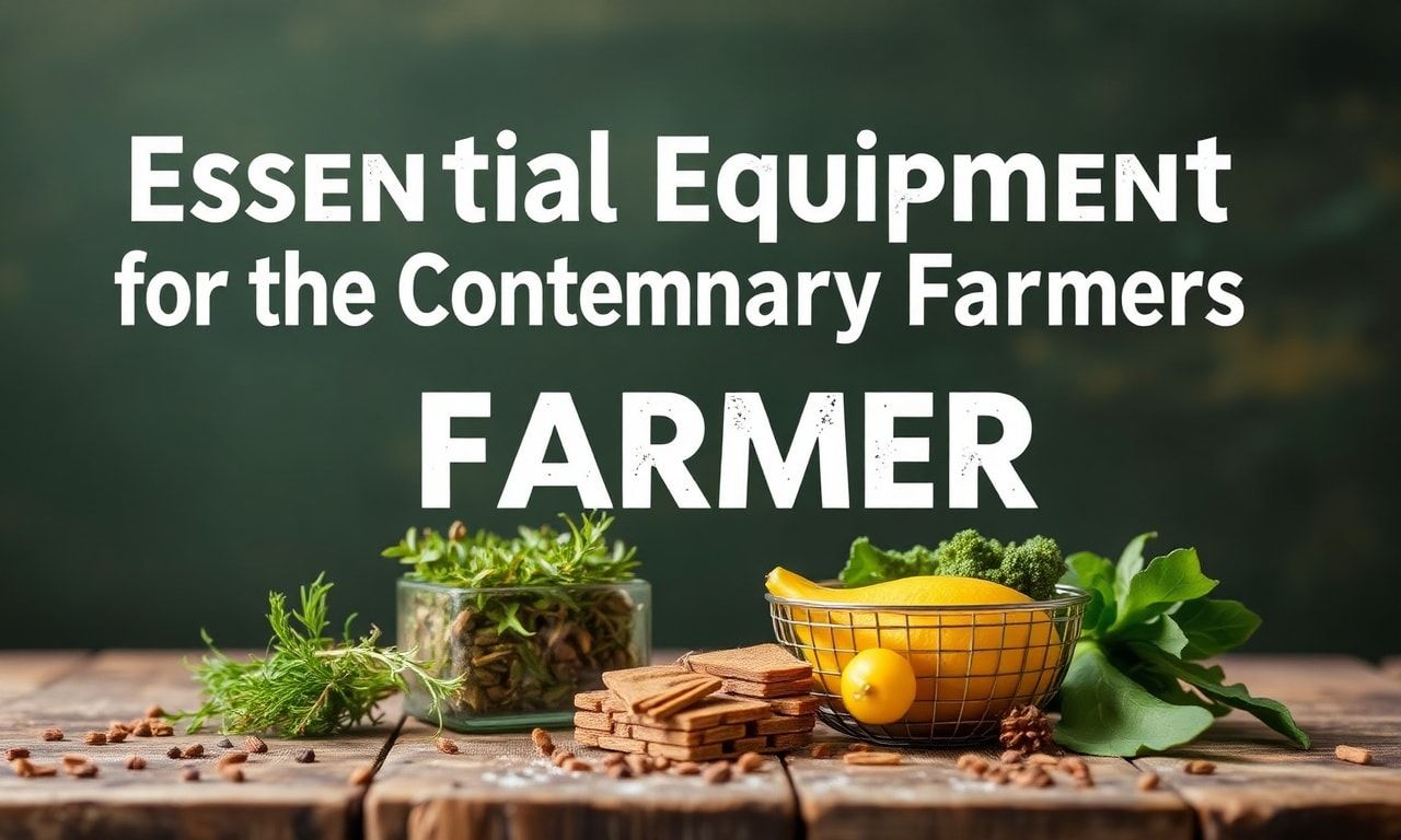 Essential Gear for the Modern Farmer: A Seasoned Pro's Guide