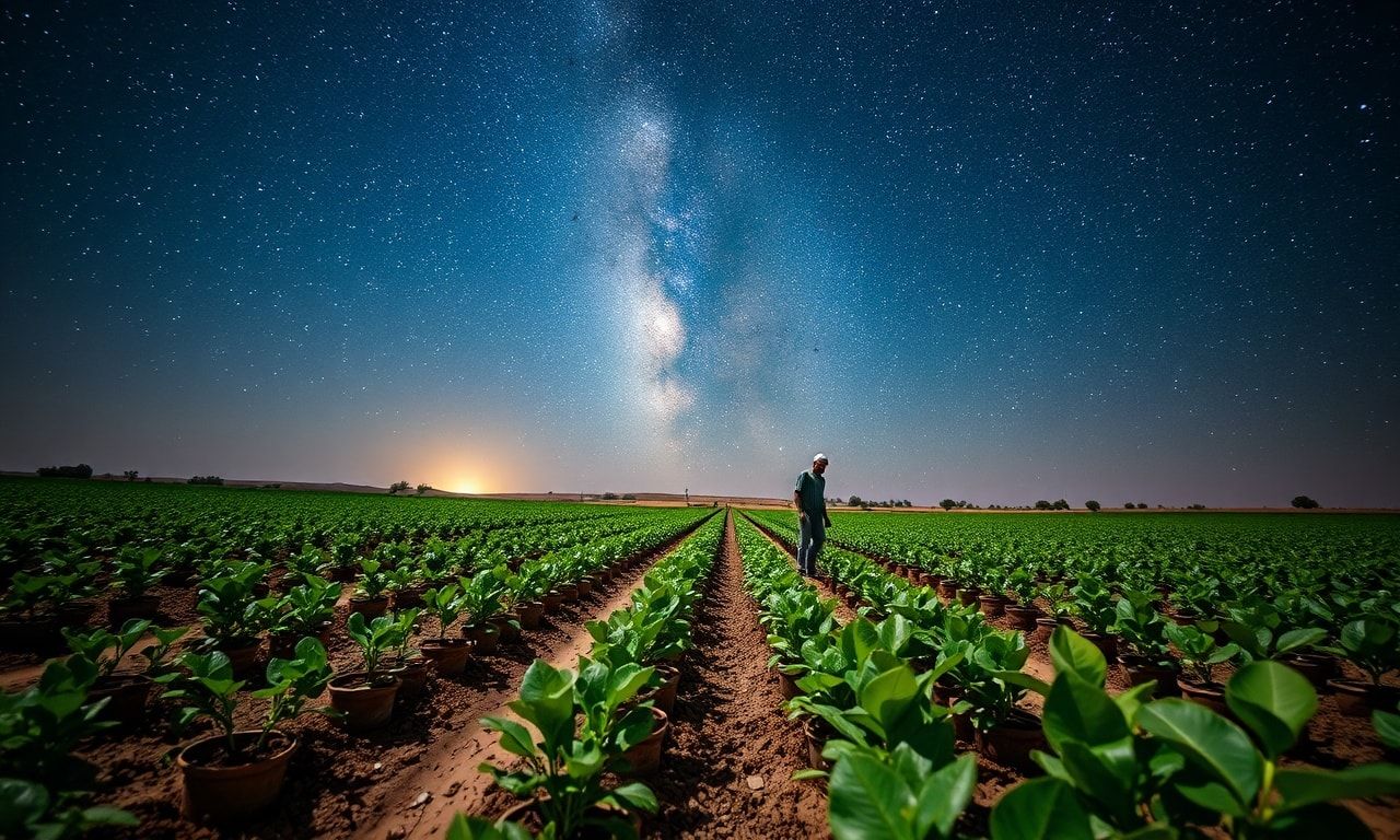 Farming Under the Stars: Agriculture in Tabuk's Unique Climate