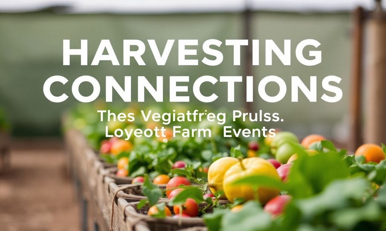 Harvesting Connections: The Vibrant Pulse of Local Farm Gatherings