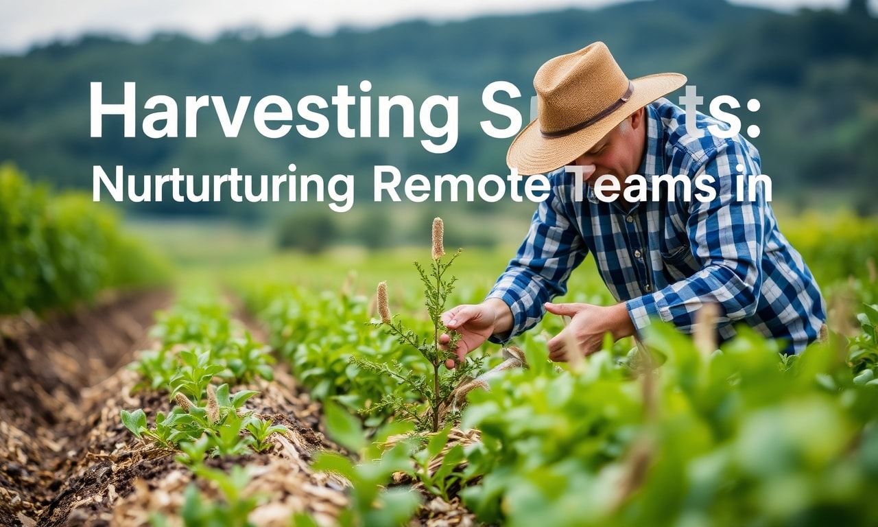 Harvesting Success: Cultivating Remote Teams in Agriculture