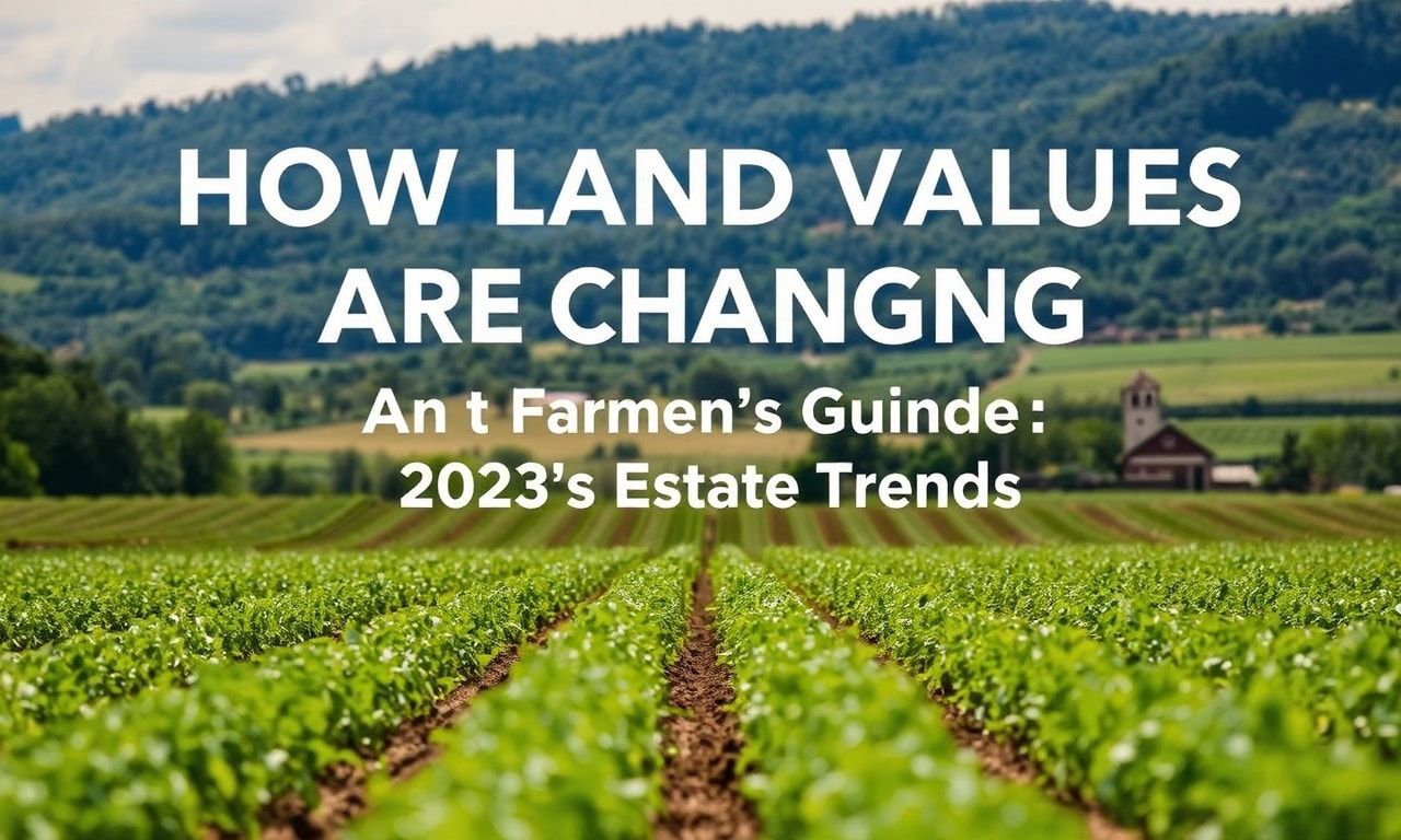 How Land Values Are Shifting: A Farmer's Guide to 2023's Real Estate Waves