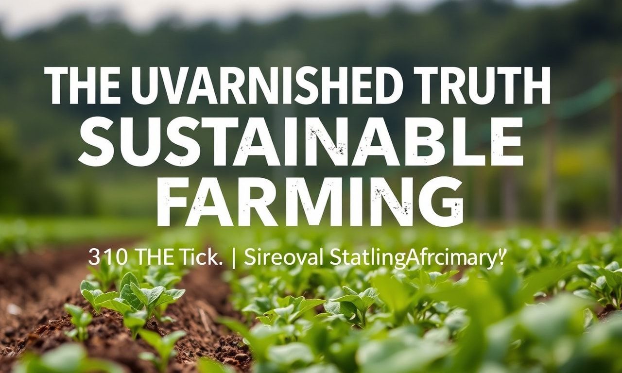 The Dirty Truth About Sustainable Farming: Why We're All Doing It Wrong