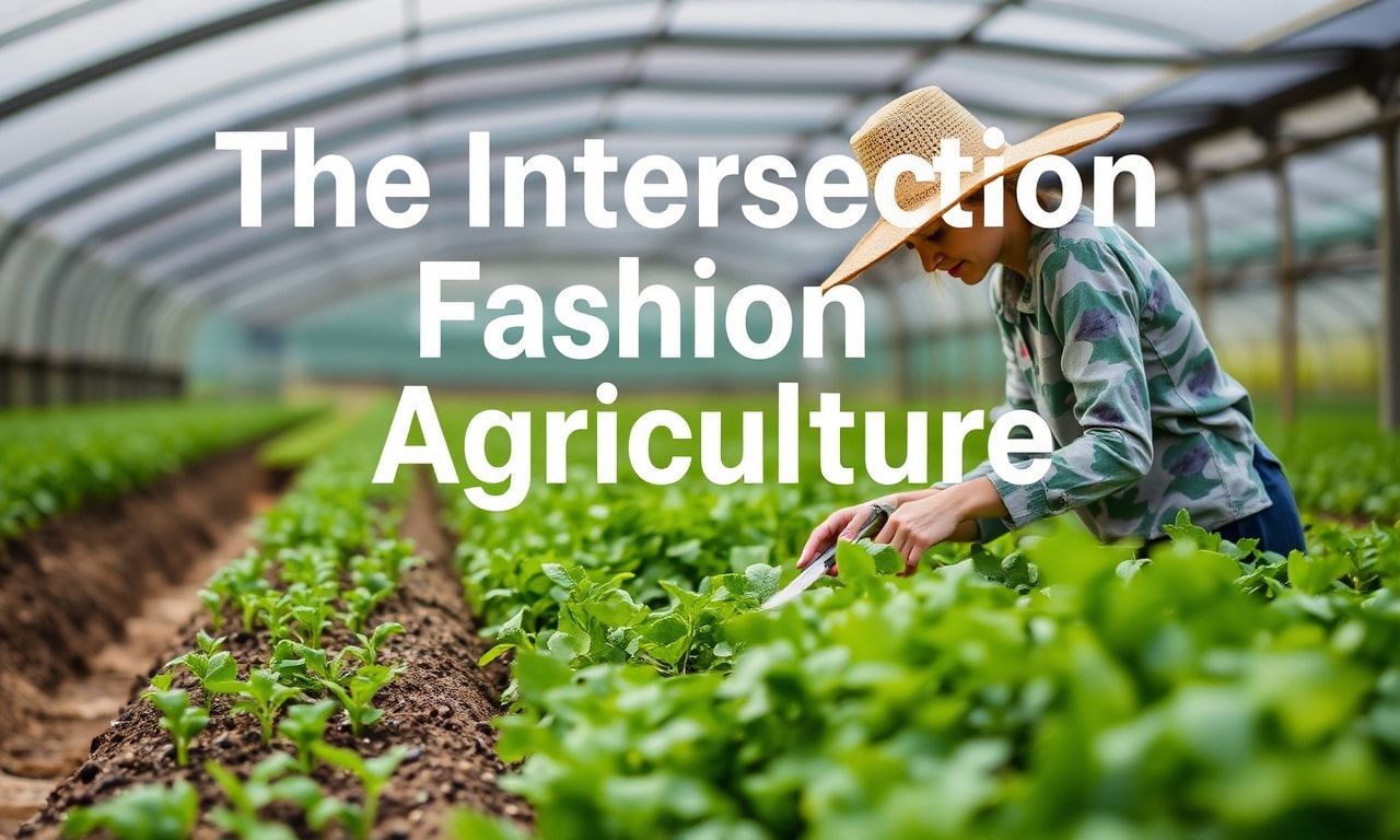 The Intersection of Fashion and Agriculture: Sustainable Practices and Innovations
