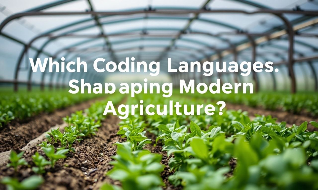 Which Coding Languages Are Shaping Modern Farming?